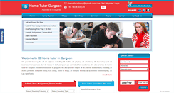 Desktop Screenshot of ibhometutorgurgaon.com
